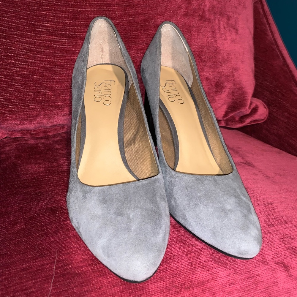Grey Franco Sarto heels
